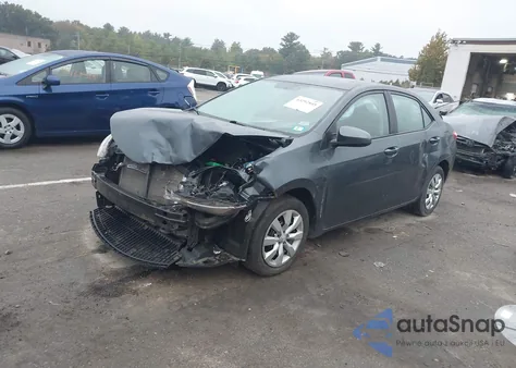 2016 Toyota Corolla Le z USA, uszkodzony, nr VIN 2T1BURHE6GC622491